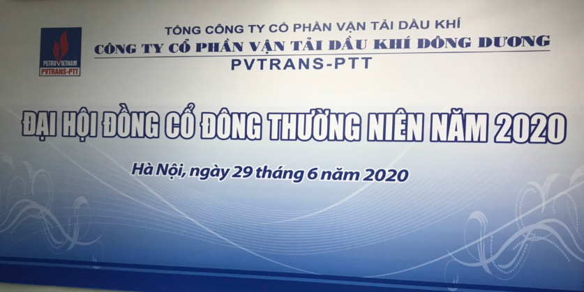 PVTrans - PTT tổ chức Đại hội đồng cổ đông thường năm 2020