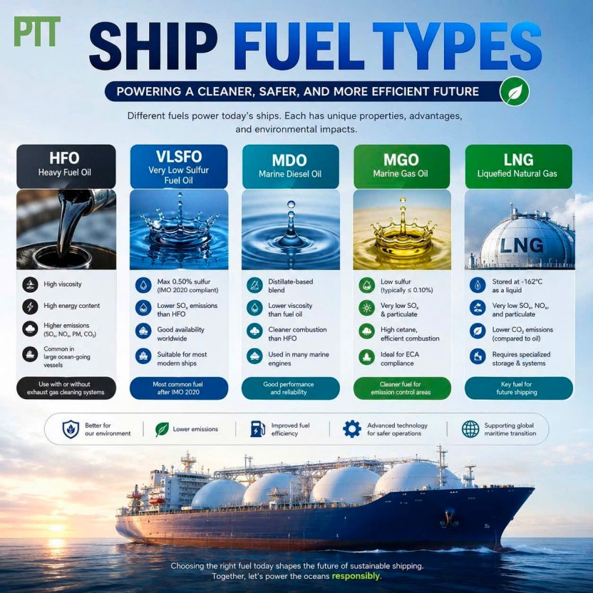 Ship Fuel Types: Powering the Global Fleet