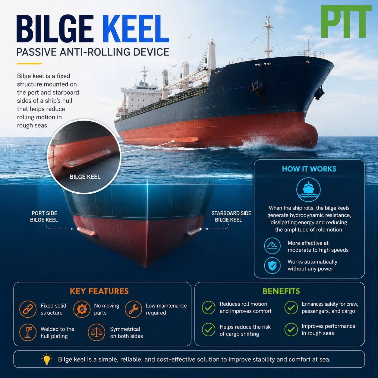 Bilge Keel: The Simple Device That Makes a Big Difference at Sea