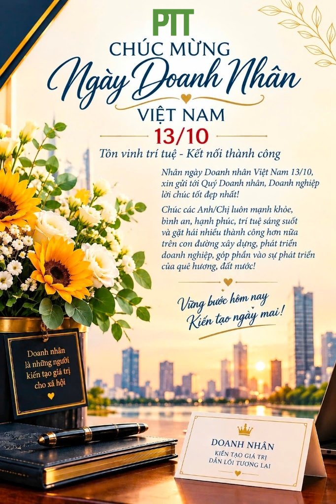 CHÚC MỪNG NGÀY DOANH NHÂN VIỆT NAM (13/10/1945 – 13/10/2026)