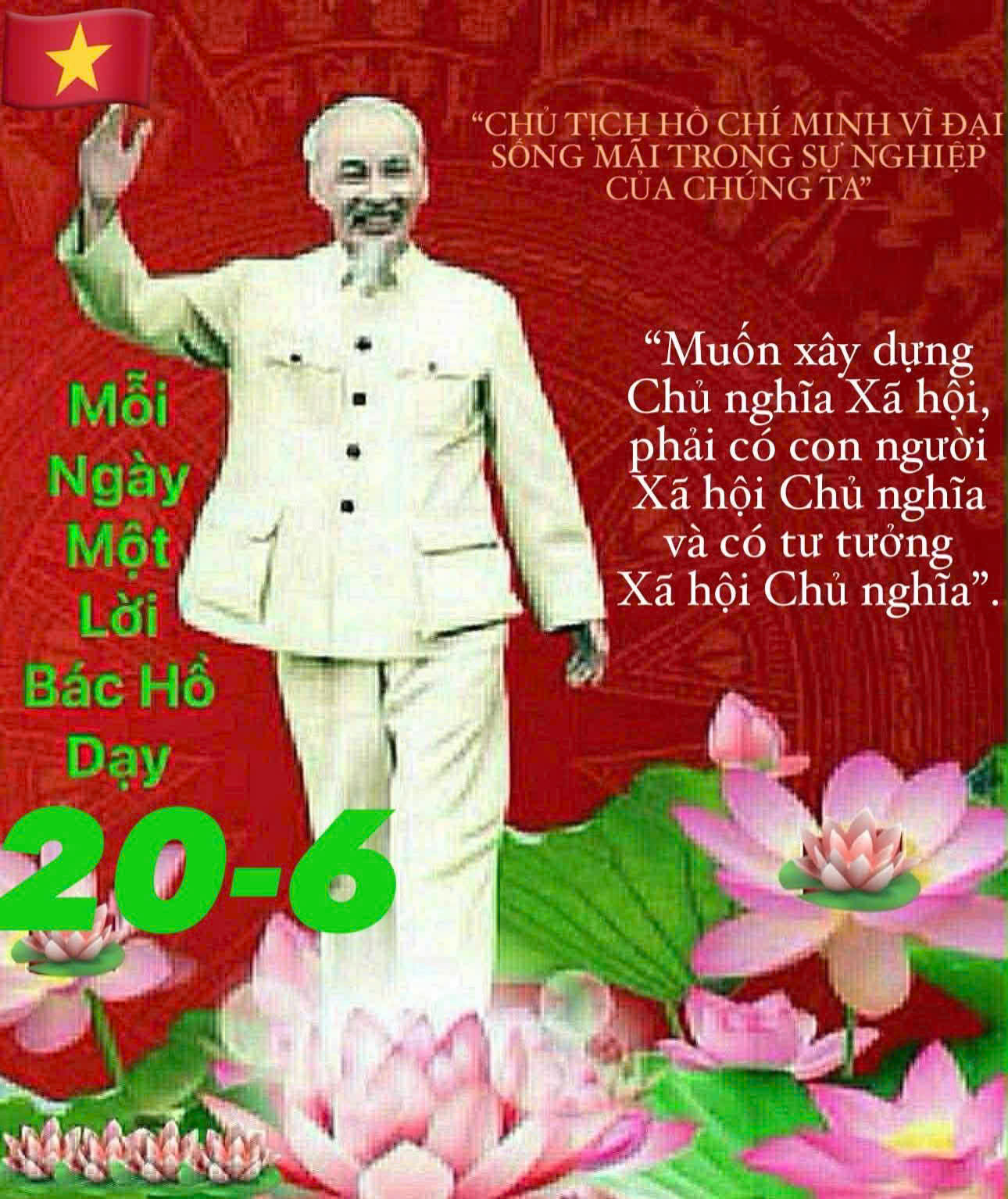 LỜI BÁC - CHỦ TỊCH HỒ CHÍ MINH DẠY NGÀY NÀY NĂM XƯA 20.06.1960