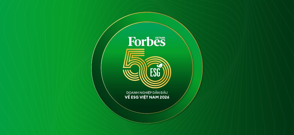 Forbes 50 Doanh nghiệp Dẫn đầu ESG Việt Nam 2026