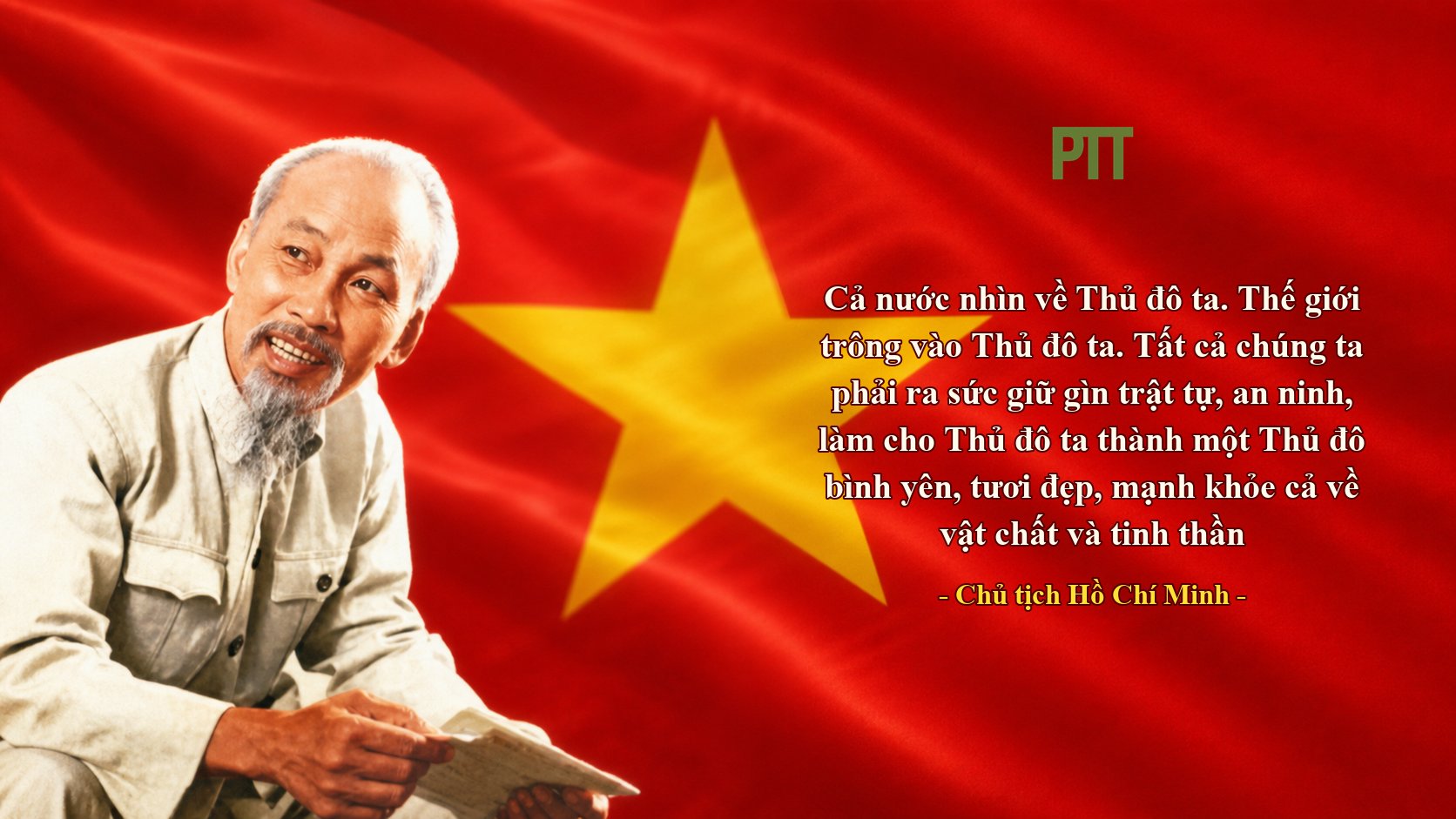 PTT - LỜI BÁC - CHỦ TỊCH HỒ CHÍ MINH DẠY NGÀY NÀY NĂM XƯA 10.10.1954