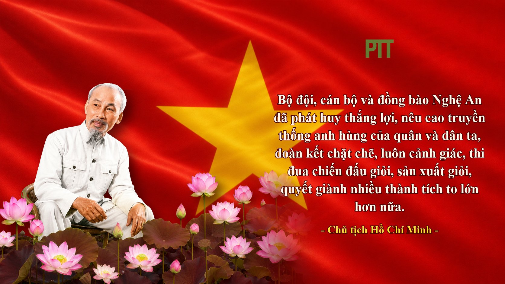 PTT - LỜI BÁC - CHỦ TỊCH HỒ CHÍ MINH DẠY NGÀY NÀY NĂM XƯA 12.8.1965