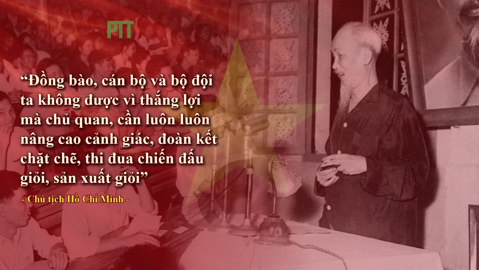 PTT - LỜI BÁC - CHỦ TỊCH HỒ CHÍ MINH DẠY NGÀY NÀY NĂM XƯA 30.8.1965