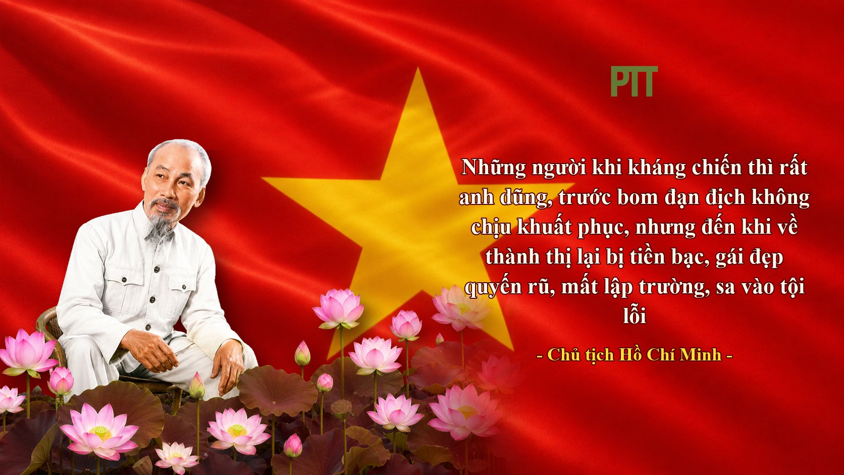 PTT - LỜI BÁC - CHỦ TỊCH HỒ CHÍ MINH DẠY NGÀY NÀY NĂM XƯA 5.9.1954