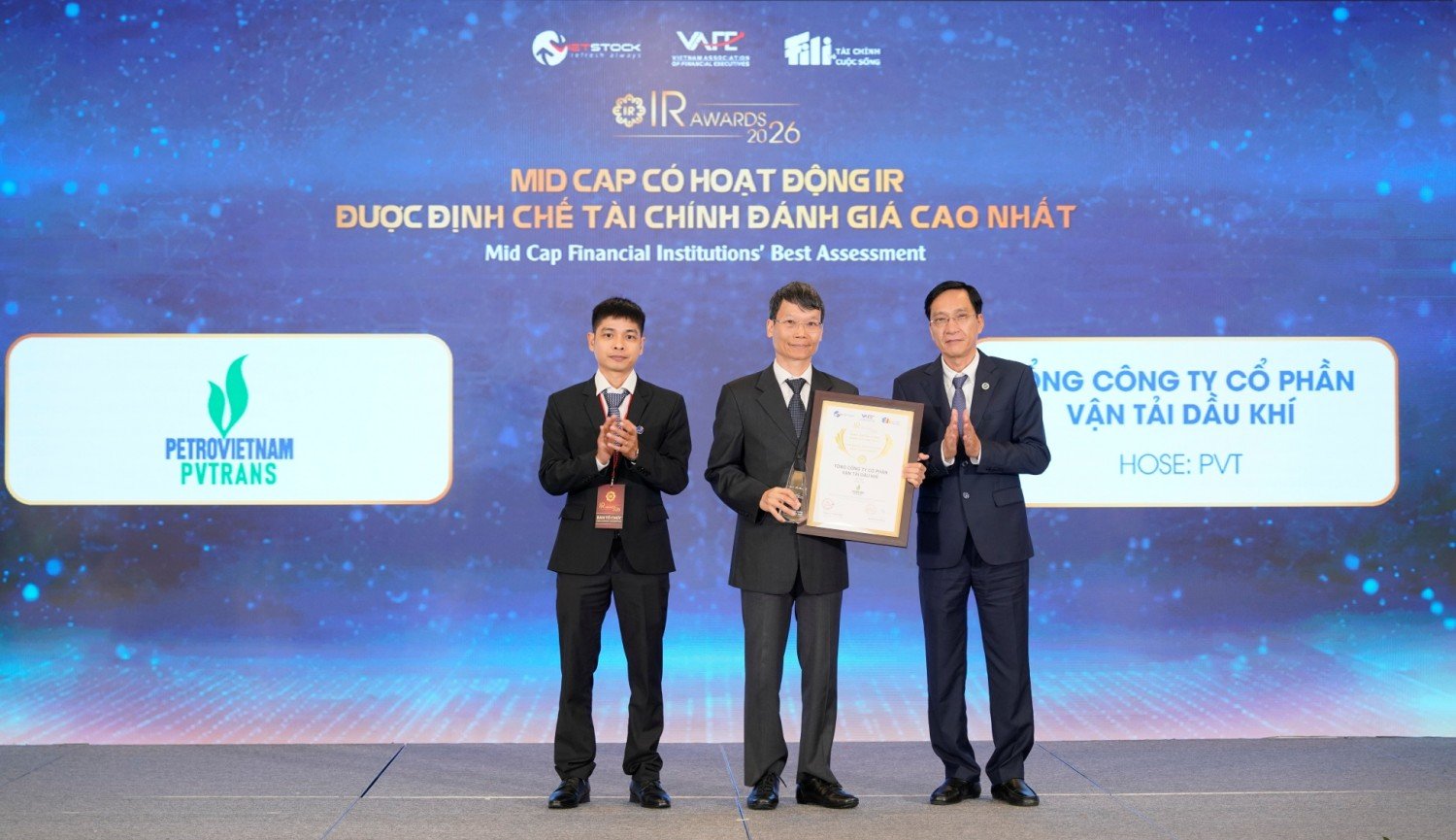 PVTRANS ĐƯỢC VINH DANH 