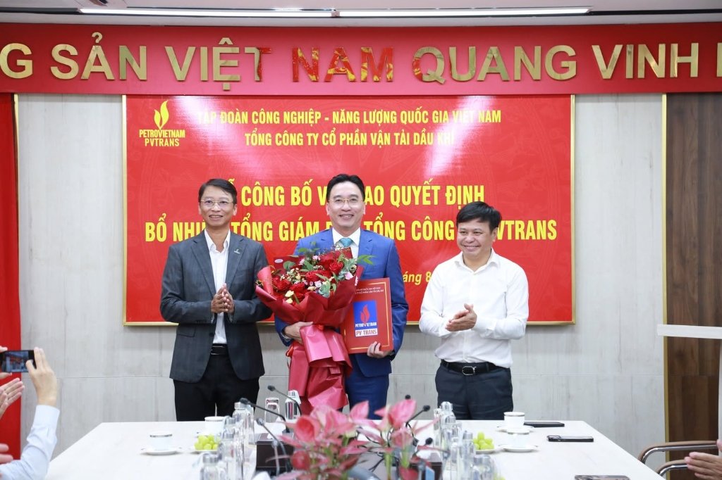 PVTRANS BỔ NHIỆM ÔNG NGUYỄN THANH BÌNH GIỮ CHỨC VỤ TỔNG GIÁM ĐỐC