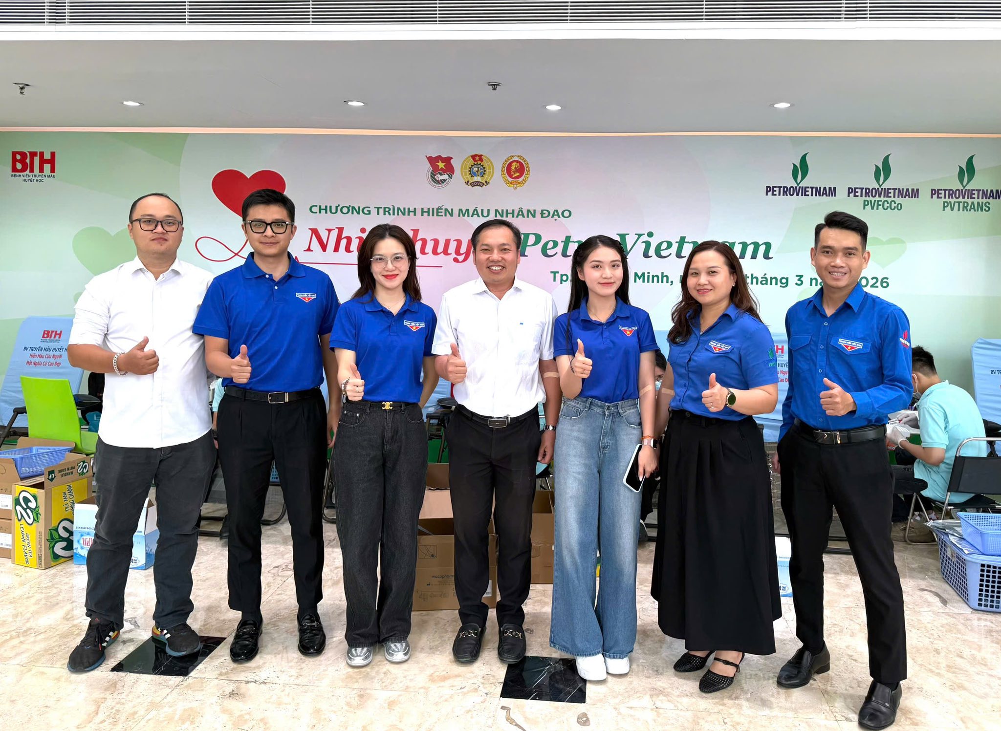 PVTRANS PTT HƯỞNG ỨNG CHƯƠNG TRÌNH HIẾN MÁU NHÂN ĐẠO “NHIỆT HUYẾT PETROVIETNAM”