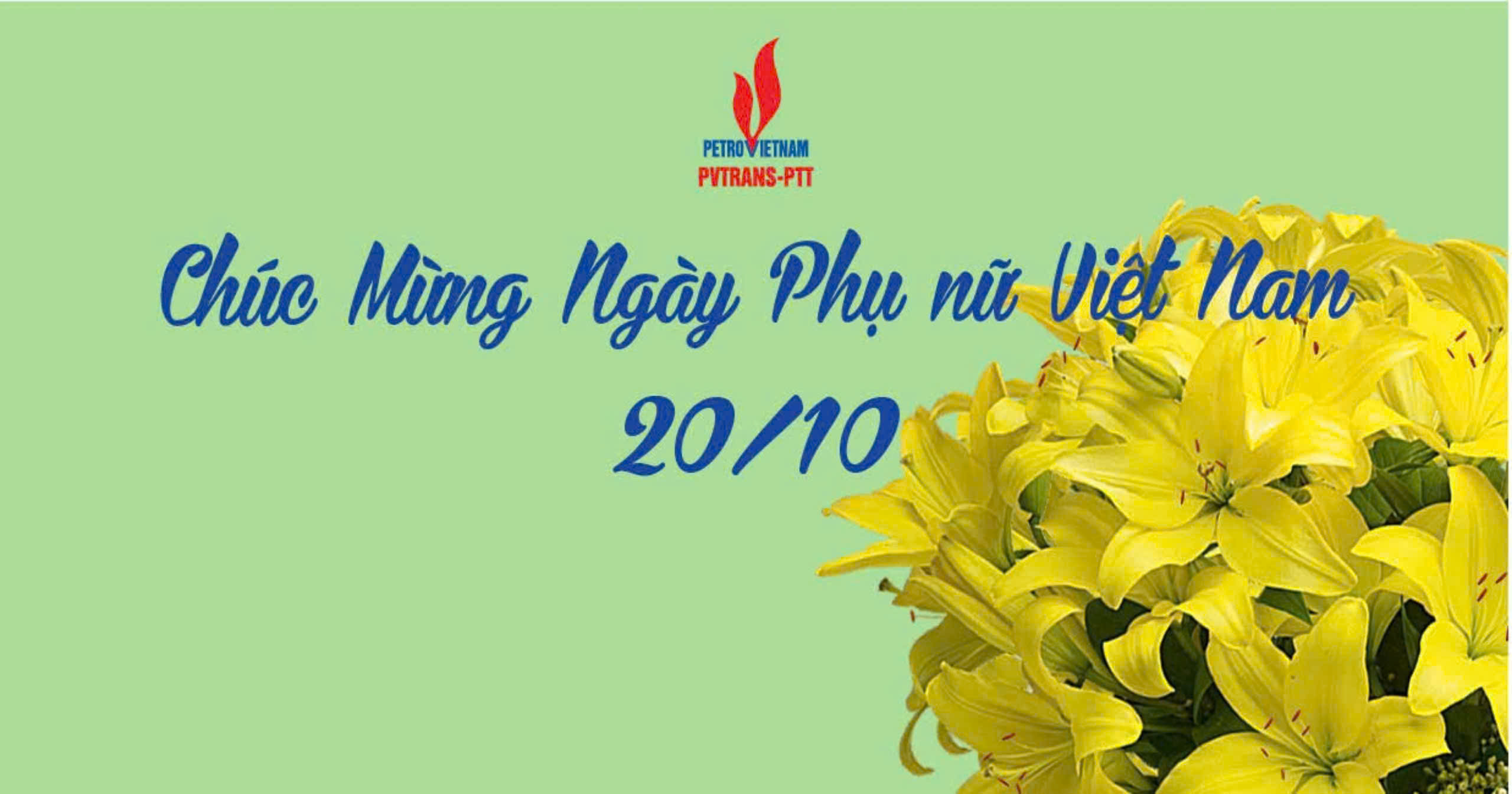 PVTRANS-PTT TỔ CHỨC CHƯƠNG TRÌNH 20/10 CHO NỮ CBCNV CÔNG TY