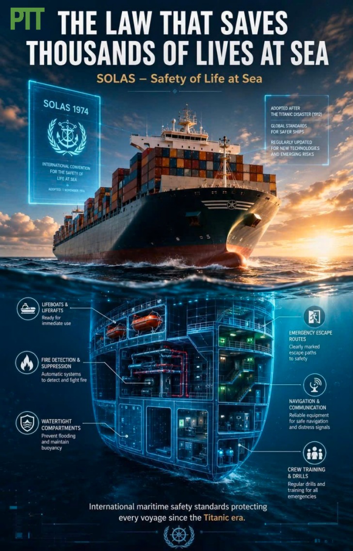 THE MOST IMPORTANT LAW AT SEA? SOLAS.