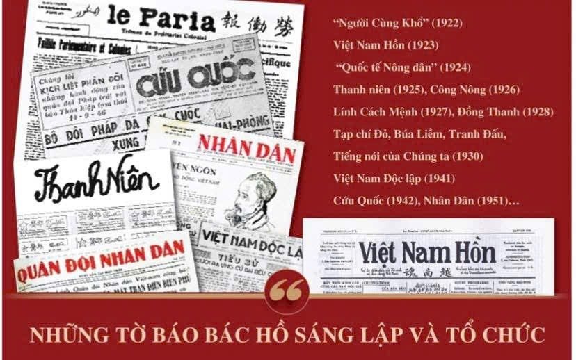 BÁO CHÍ LÀ KHỞI NGUỒN CỦA MỘT CUỘC ĐẤU TRANH (21/6/1925 – 21/6/2026)