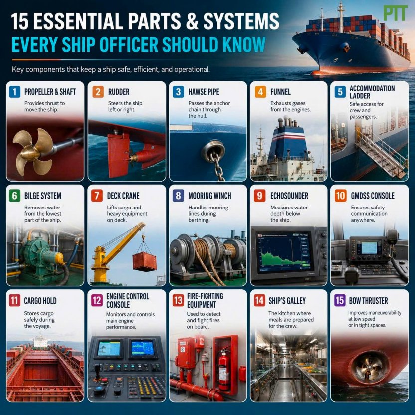 Essential Ship Systems & Auxiliary Machinery