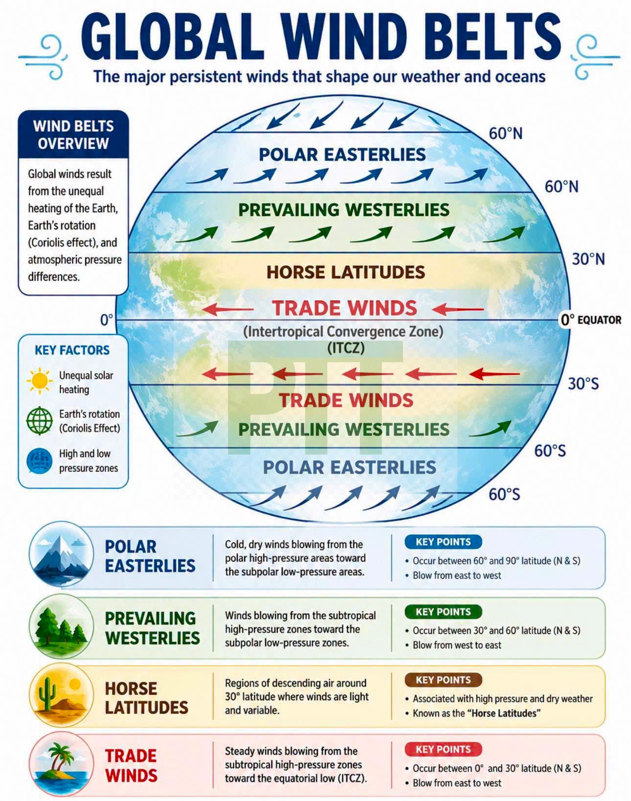 Global Wind Belts - Basic Things To Know