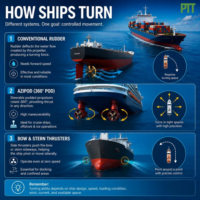 How Do Ships Turn? Rudder Mechanics & Ship Handling