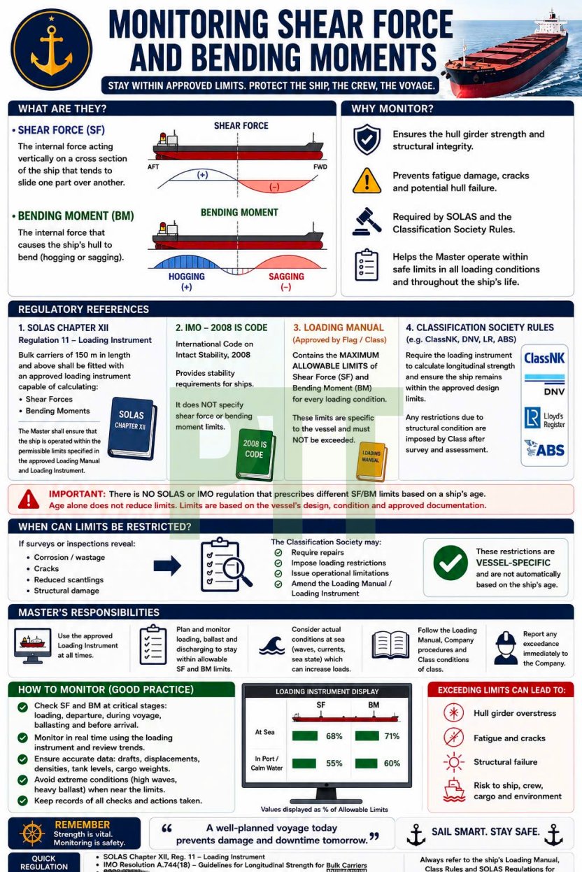 Hull Strength & Loading Limits Monitoring