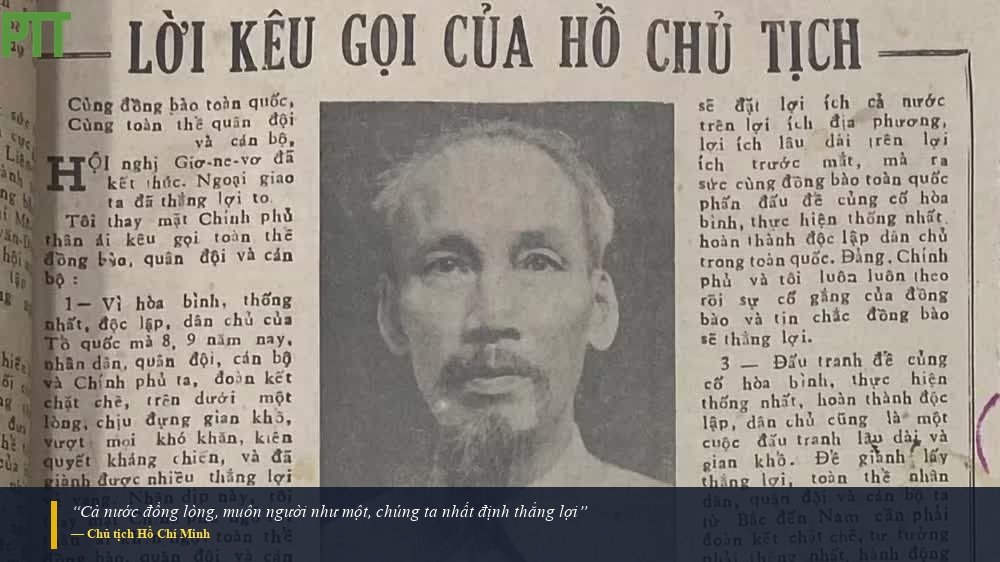 LỜI BÁC - CHỦ TỊCH HỒ CHÍ MINH DẠY NGÀY NÀY NĂM XƯA 22.7.1954