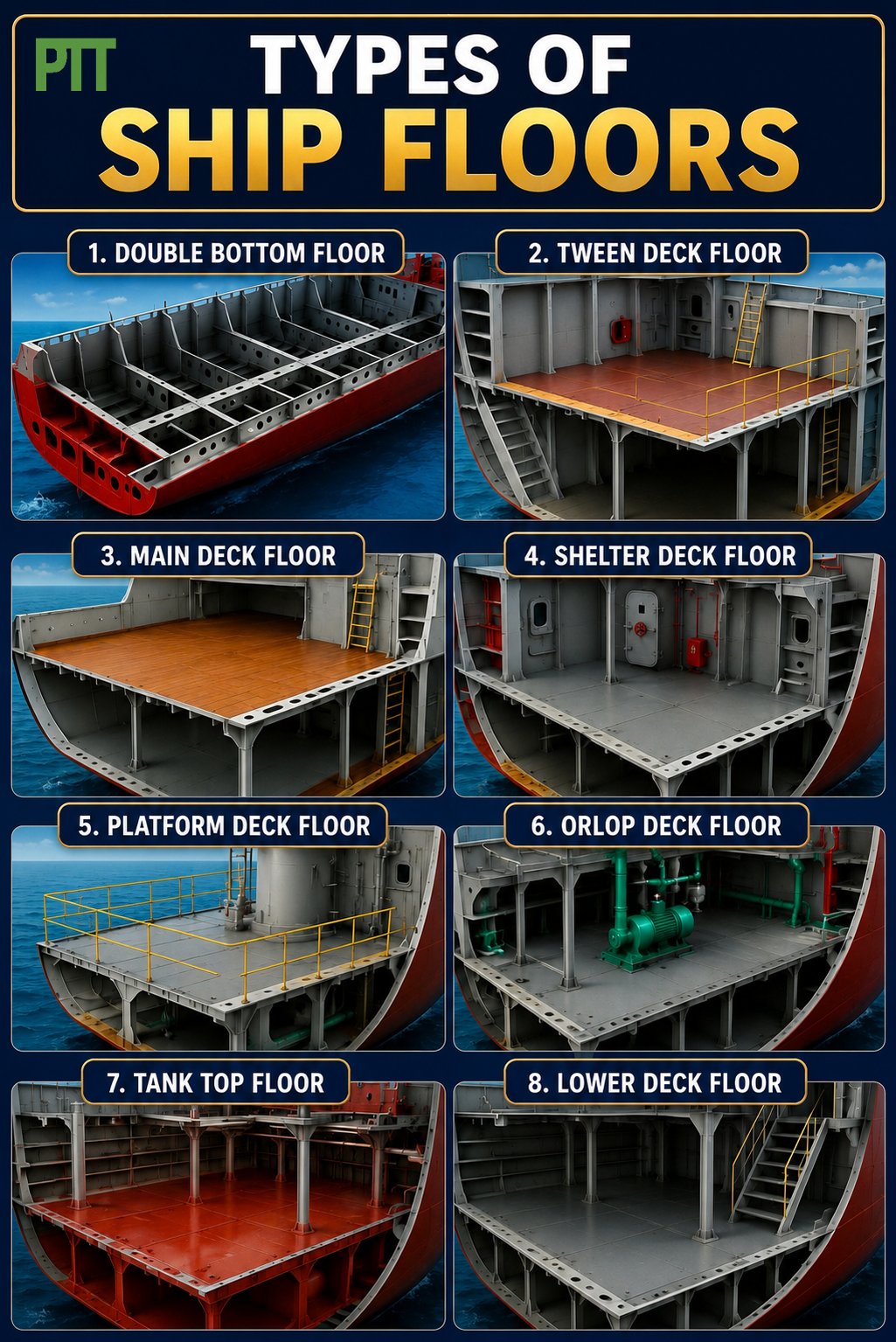 Ship Floors: Structural Elements in Marine Engineering