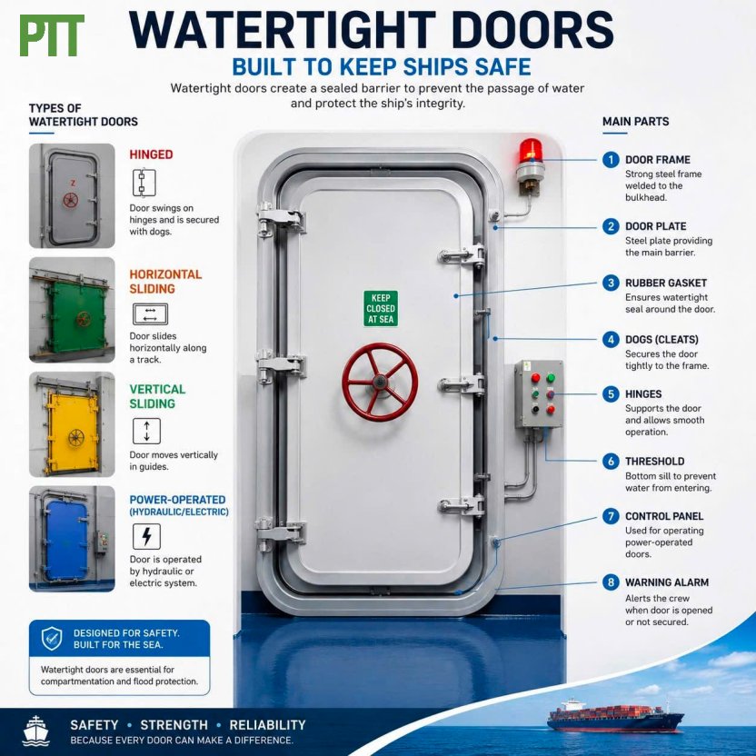 Watertight Doors: Flooding Prevention at Sea